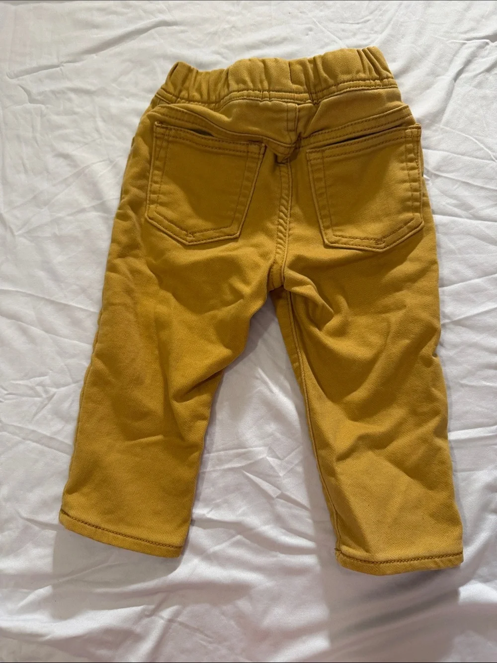 GAP Mustard Knit Pull-On Jeans for Kids